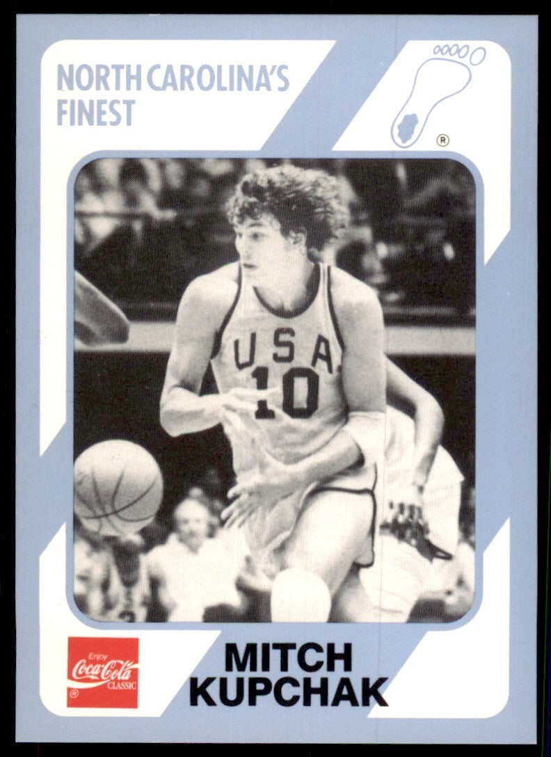 1989-90 Collegiate Collection Mitch Kupchak North Carolina Tar Heels #49