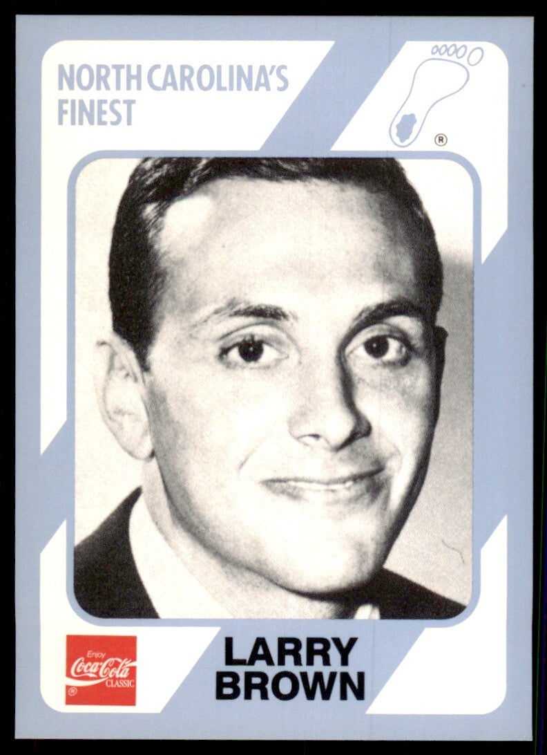 1989-90 Collegiate Collection Larry Brown North Carolina Tar Heels #60