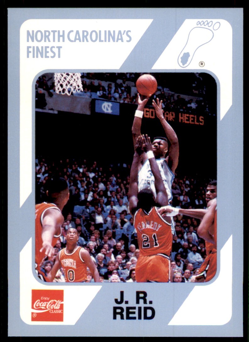 1989-90 Collegiate Collection J.R. Reid North Carolina Tar Heels #82