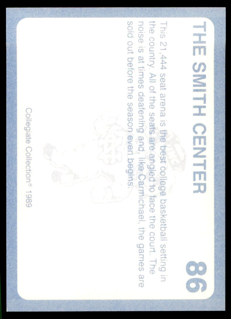 1989-90 Collegiate Collection The Smith Center North Carolina Tar Heels #86