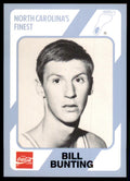 1989-90 Collegiate Collection Bill Bunting North Carolina Tar Heels #91