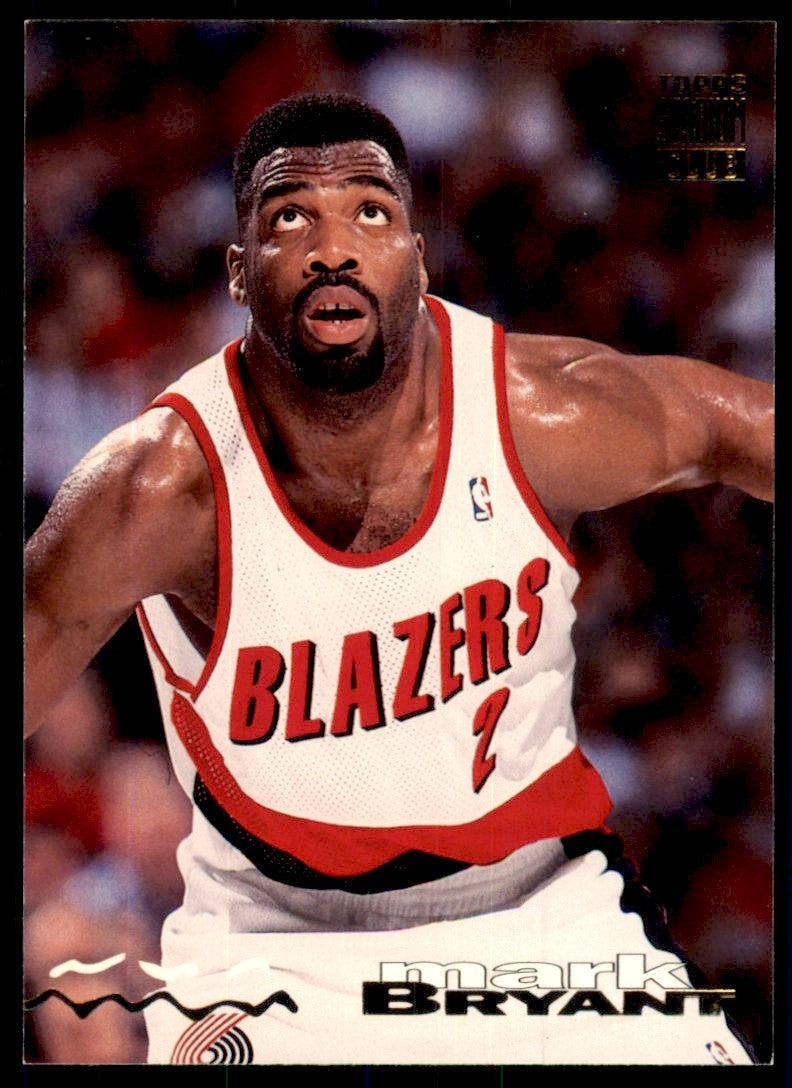 1993-94 Stadium Club Mark Bryant Portland Trail Blazers #136