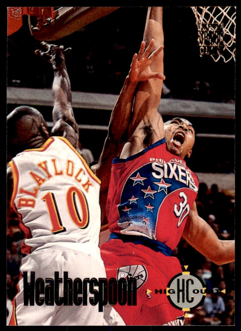 1993-94 Stadium Club Clarence Weatherspoon Philadelphia 76ers #66