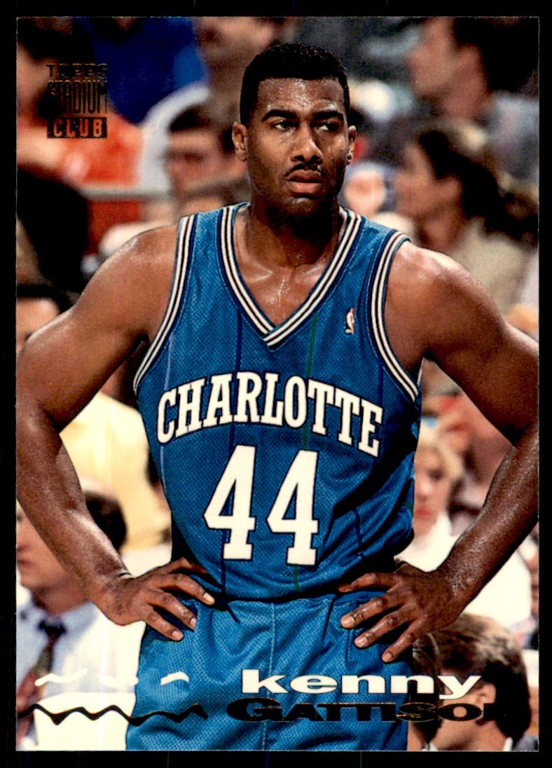 1993-94 Stadium Club Kenny Gattison Charlotte Hornets #121