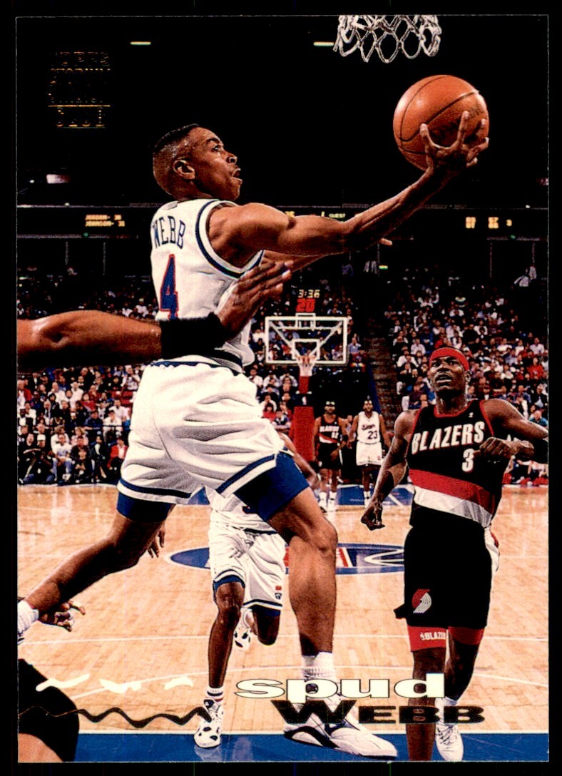 1993-94 Stadium Club Spud Webb Sacramento Kings #122