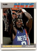 1987-88 Fleer Orlando Woolridge Basketball Cards #129