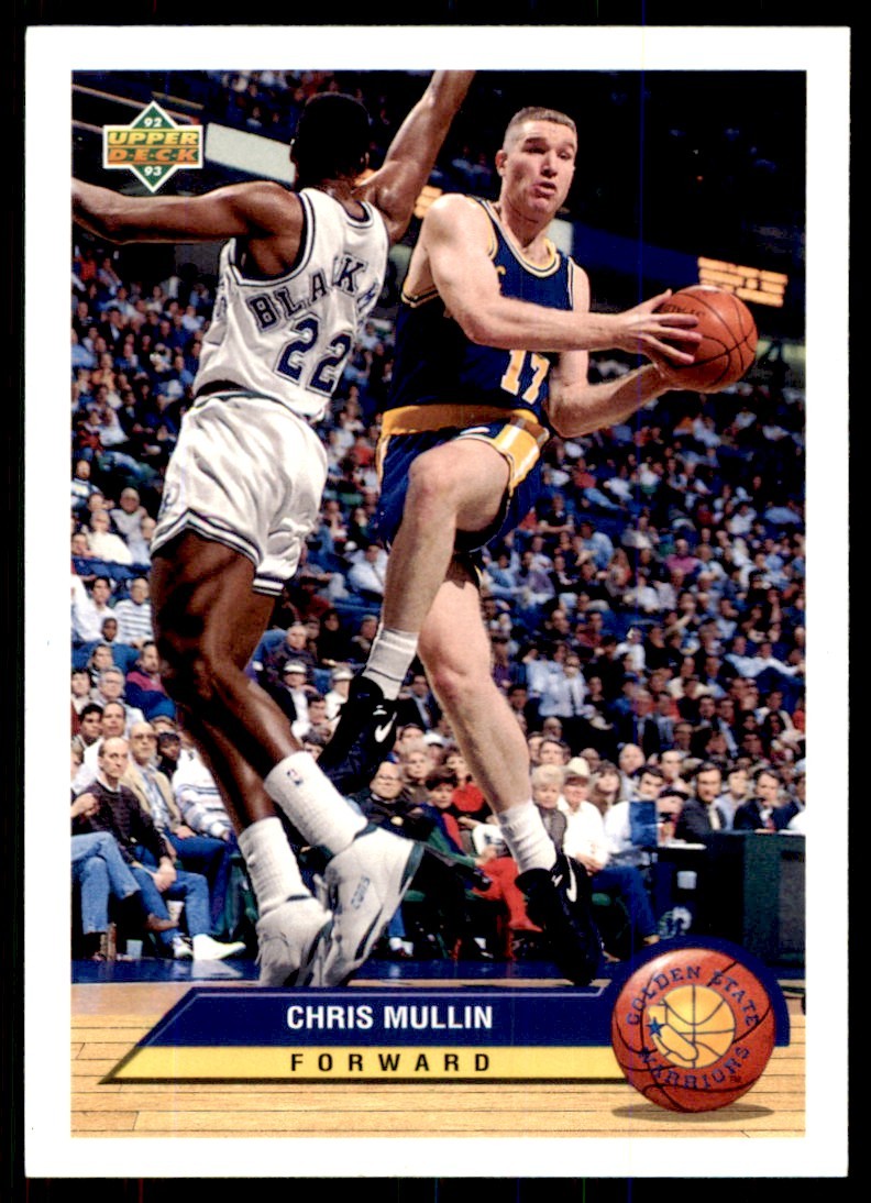 1992-93 Upper Deck Chris Mullin Golden State Warriors #P14