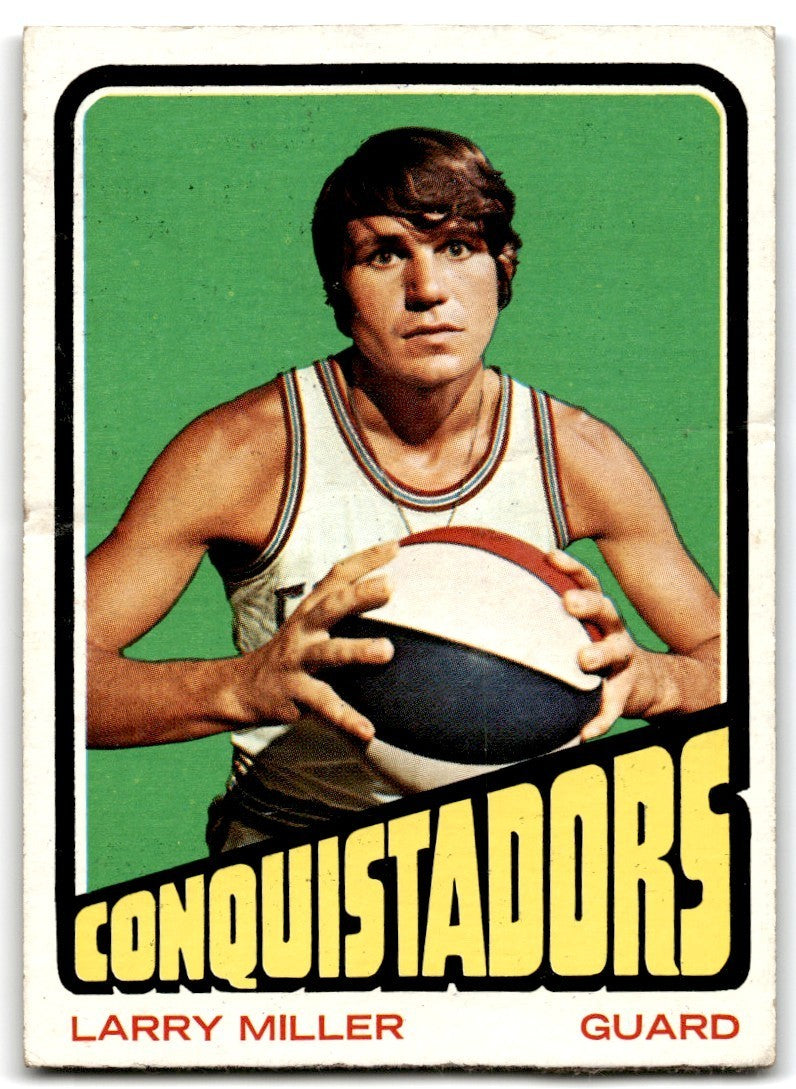 1972-73 Topps Larry Miller B Basketball Cards #188