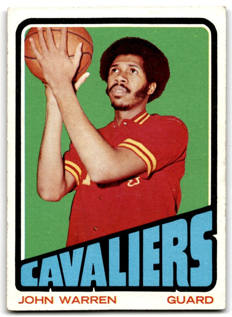 1972-73 Topps John Warren Basketball Cards #64