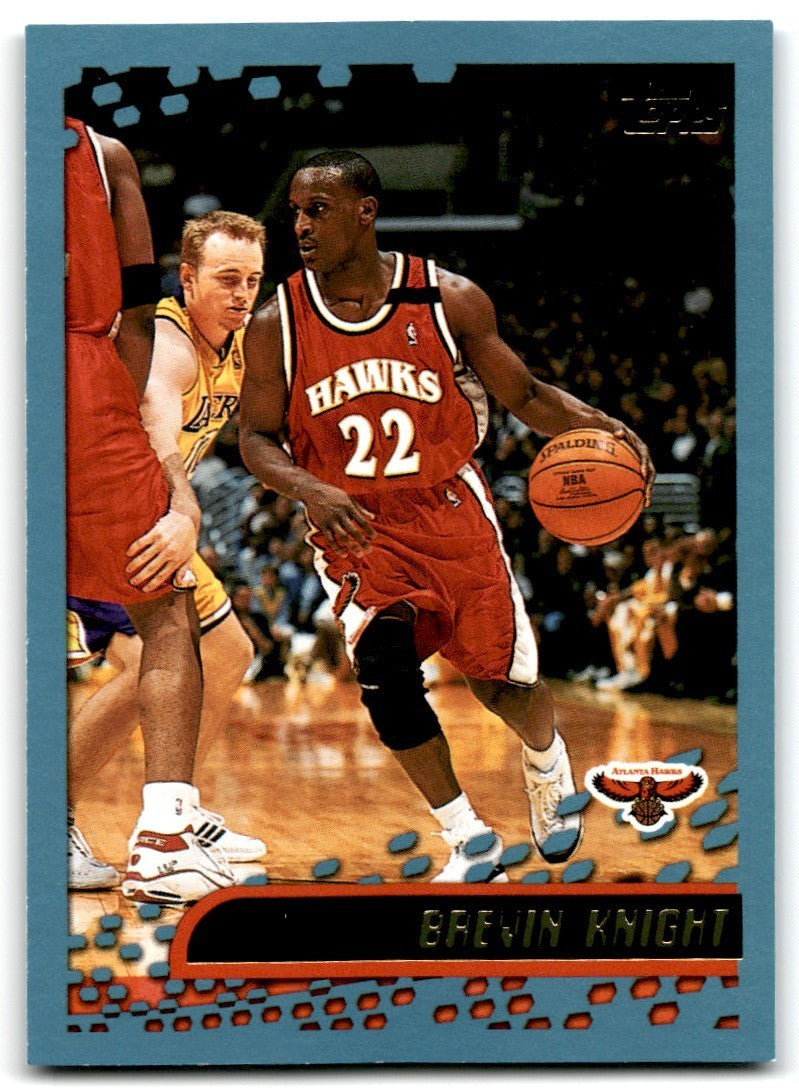 2001-02 Topps Brevin Knight Basketball Cards #111