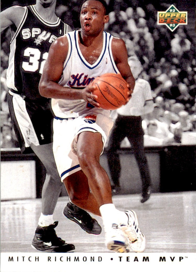 1992-93 Upper Deck Mitch Richmond Sacramento Kings #TM24