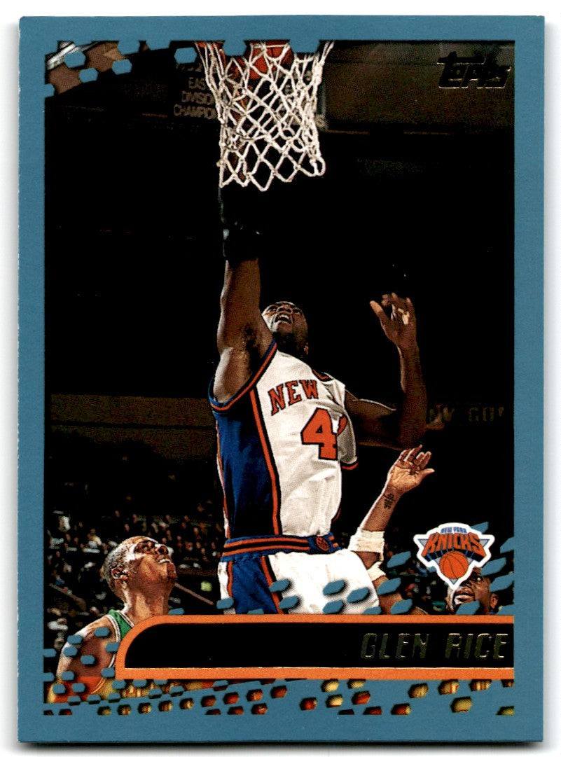 2001-02 Topps Glen Rice Basketball Cards #13