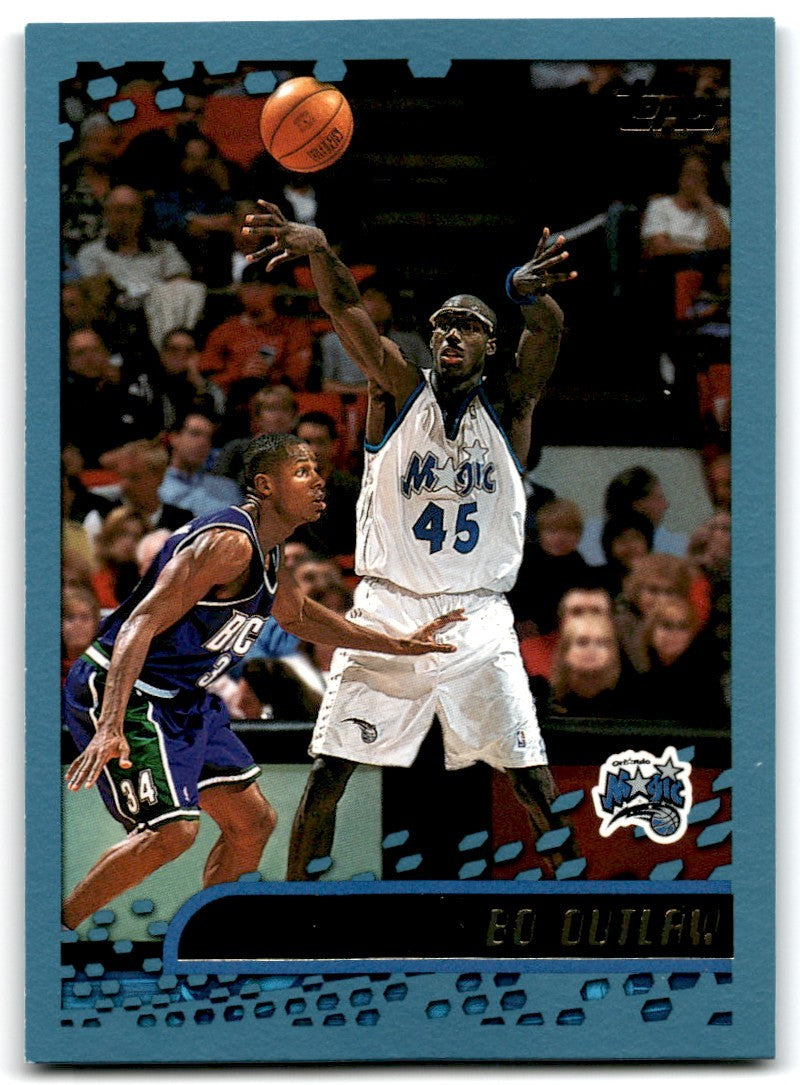 2001-02 Topps Bo Outlaw Basketball Cards #118