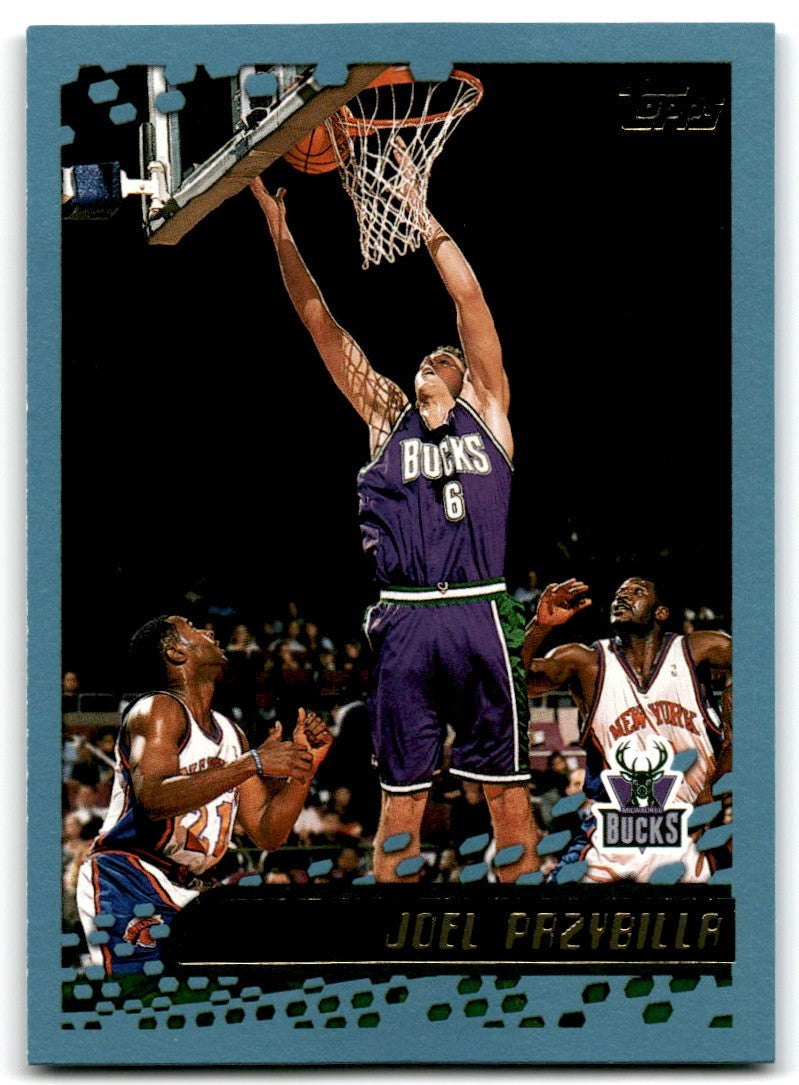 2001-02 Topps Joel Przybilla A Basketball Cards #91