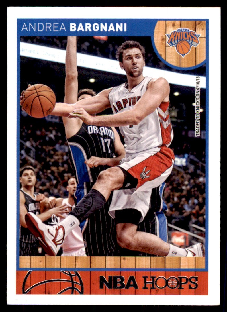 2013-14 NBA Hoops Andrea Bargnani New York Knicks #224
