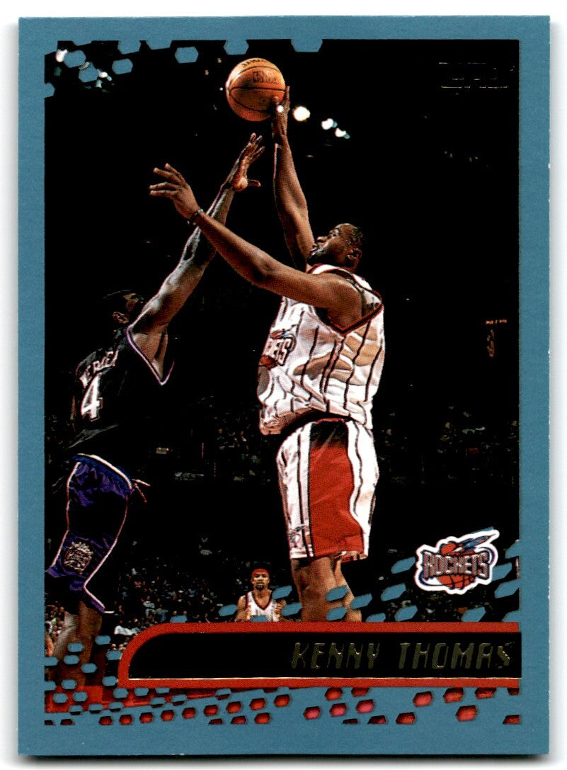 2001-02 Topps Kenny Thomas Basketball Cards #151