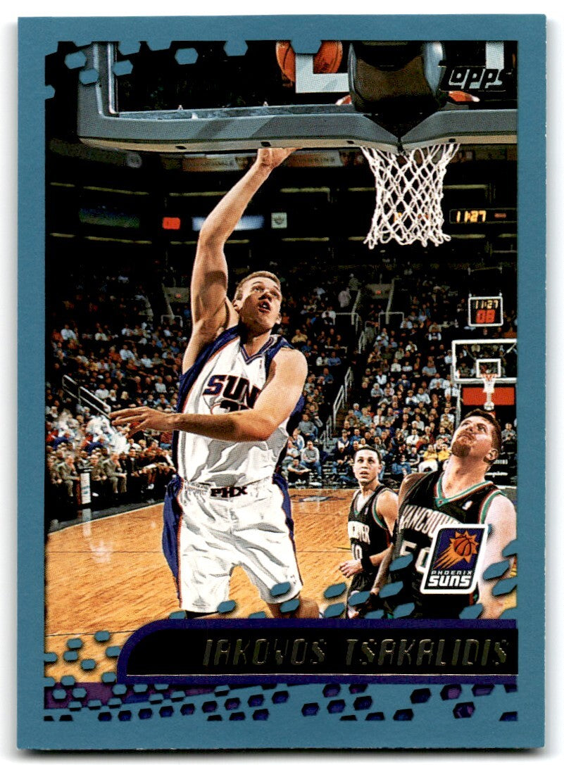 2001-02 Topps Iakovos Tsakalidis A Basketball Cards #147