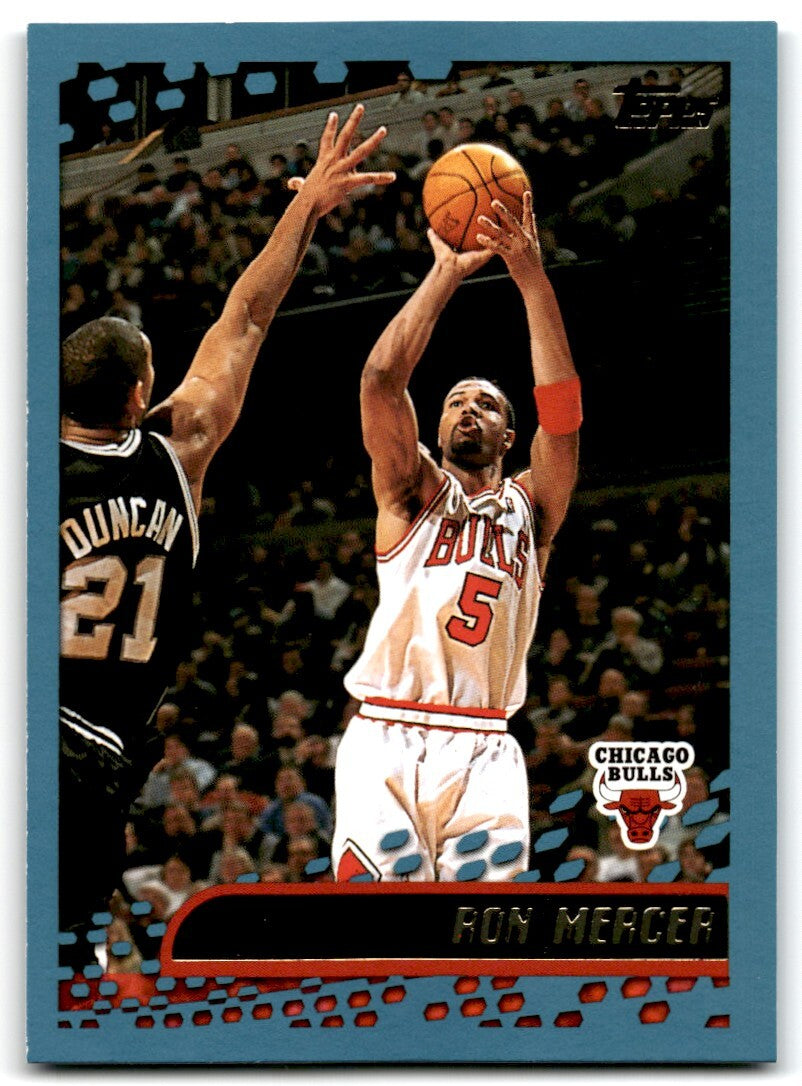 2001-02 Topps Ron Mercer A Basketball Cards #127