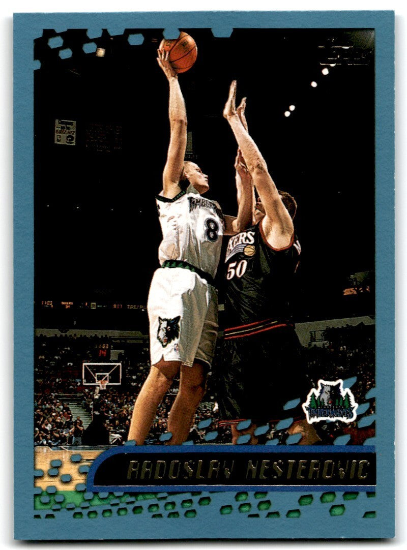 2001-02 Topps Radoslav Nesterovic Basketball Cards #170