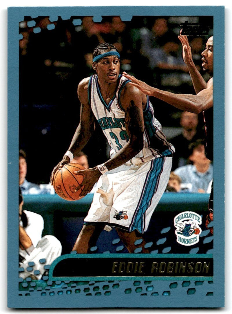2001-02 Topps Eddie Robinson A Basketball Cards #210