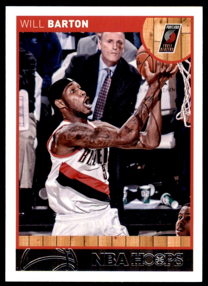 2013-14 NBA Hoops Will Barton Portland Trail Blazers #150