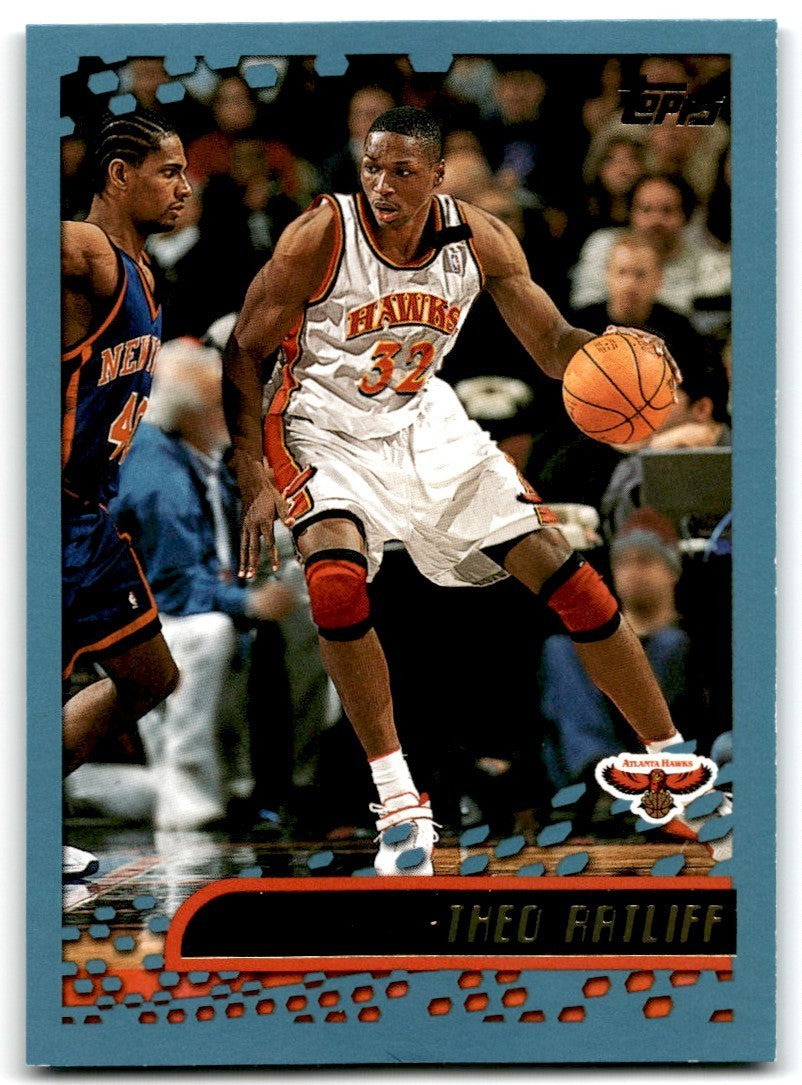 2001-02 Topps Theo Ratliff Basketball Cards #43