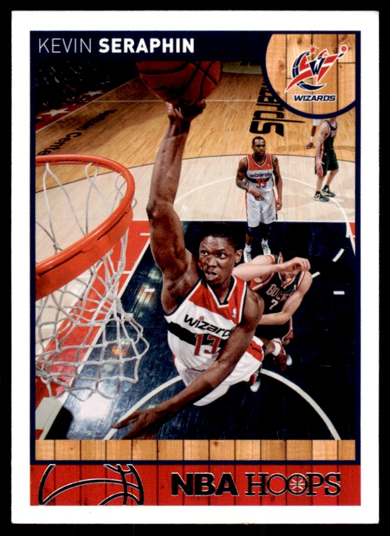 2013-14 NBA Hoops Kevin Seraphin Washington Wizards #122