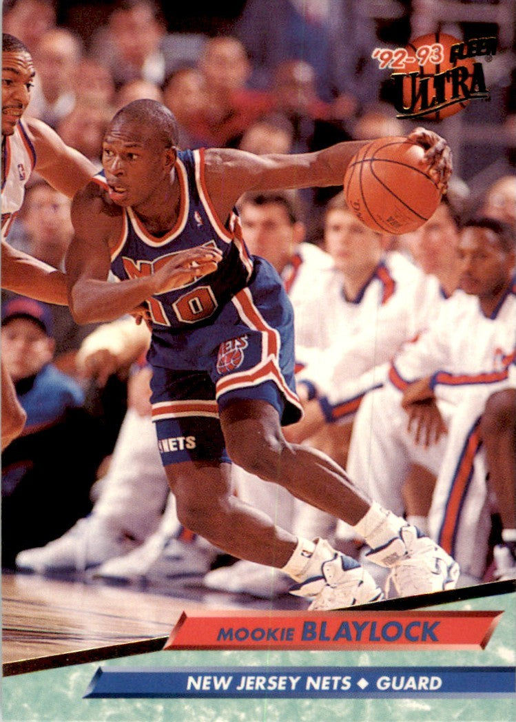 1992-93 Fleer Ultra Mookie Blaylock New Jersey Nets #115