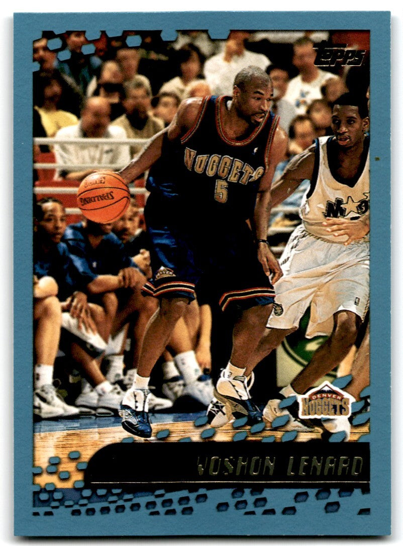 2001-02 Topps. Voshon Lenard Basketball Cards #25