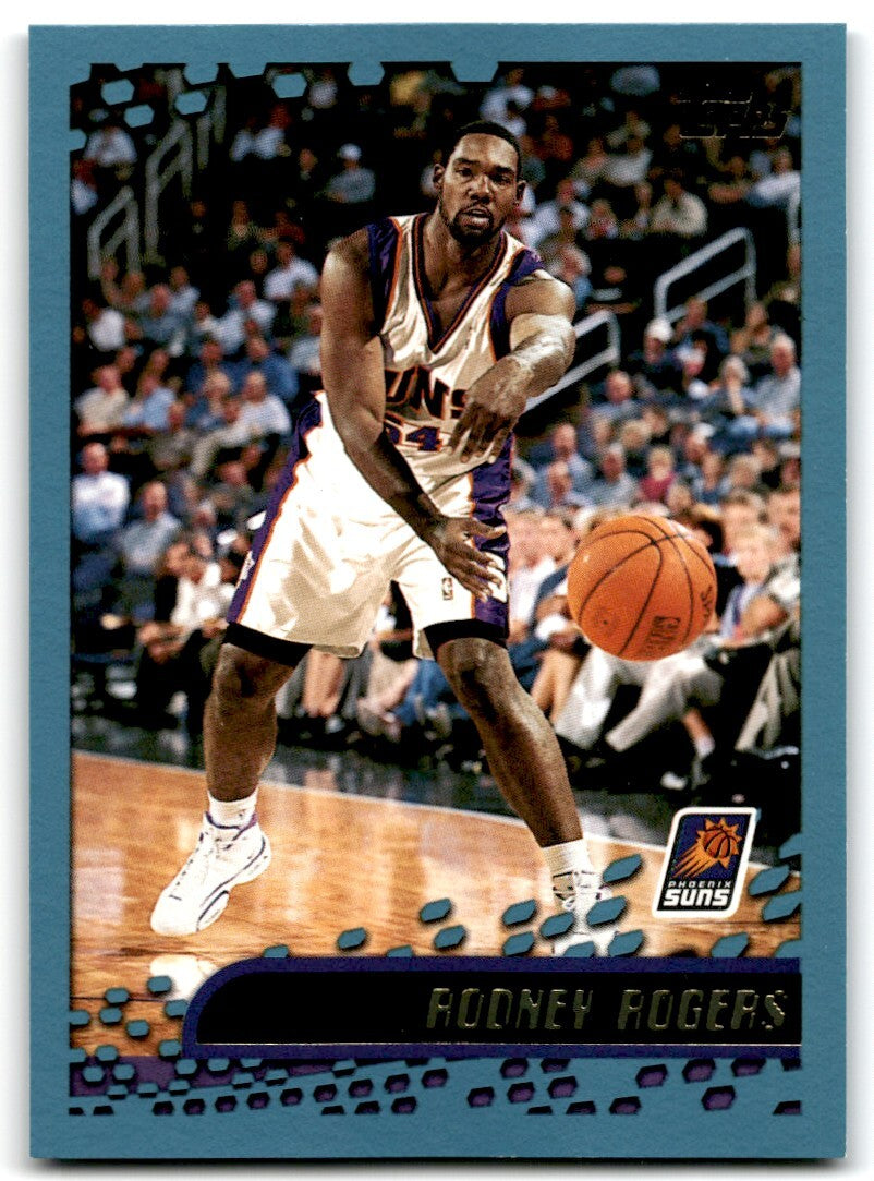 2001-02 Topps. Rodney Rogers A Basketball Cards #165