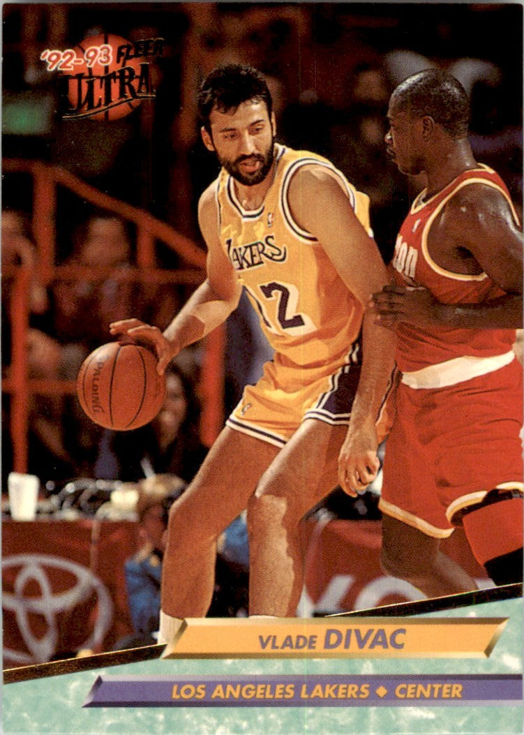 1992-93 Fleer Ultra Vlade Divac Los Angeles Lakers #90