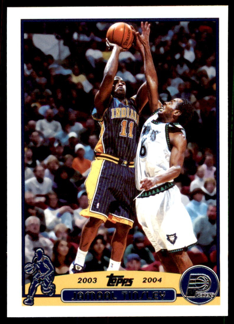 2003-04 Topps Jamaal Tinsley Indiana Pacers #155