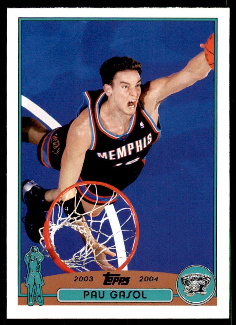 2003-04 Topps Pau Gasol Memphis Grizzlies #19