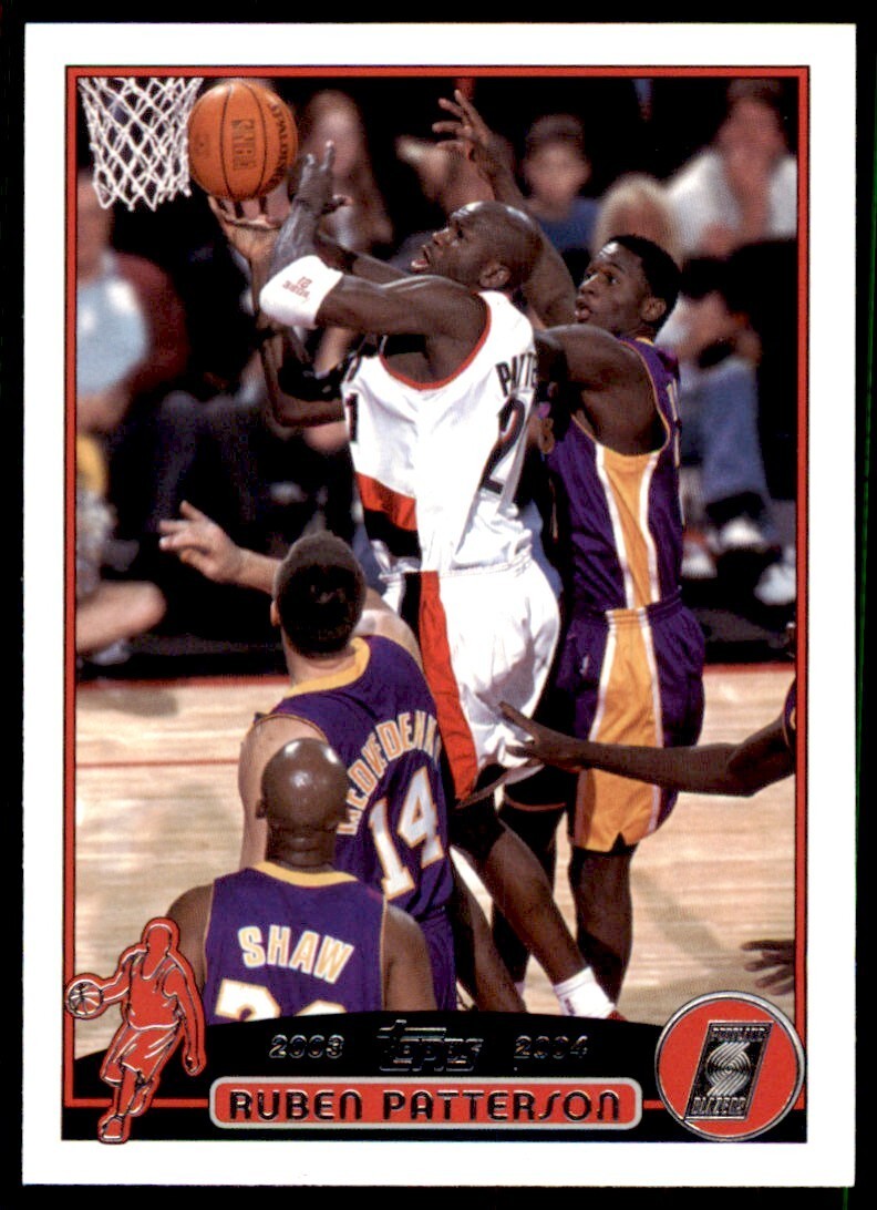 2003-04 Topps Ruben Patterson Portland Trail Blazers #106