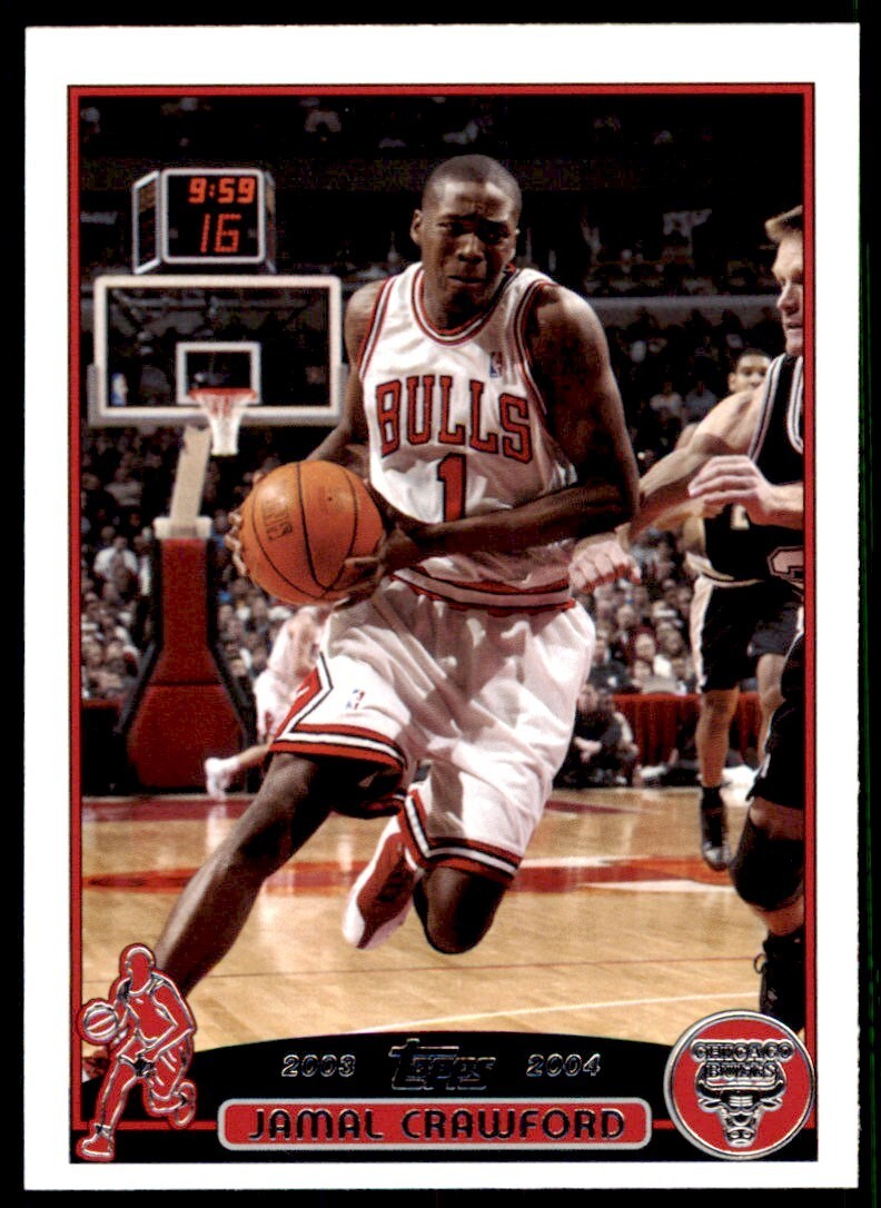 2003-04 Topps Jamal Crawford Chicago Bulls #128