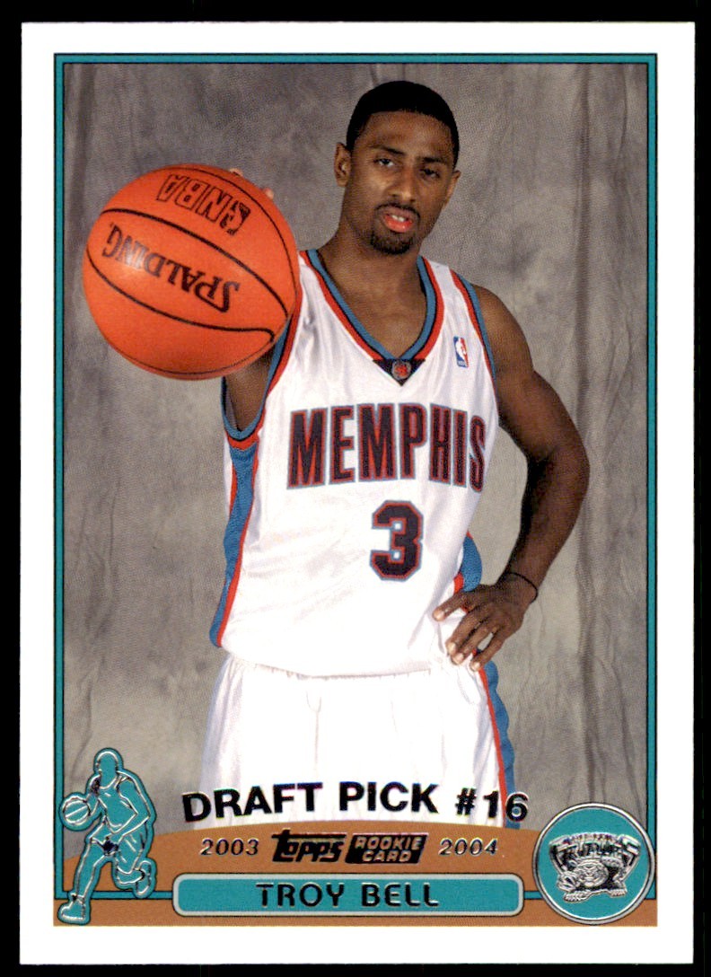 2003-04 Topps Troy Bell. Memphis Grizzlies #236