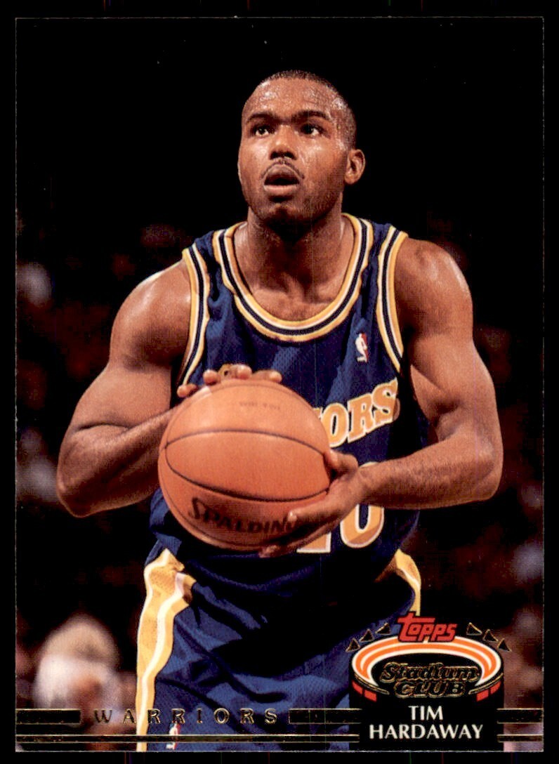 1992-93 Stadium Club Tim Hardaway Basketball Cards #211