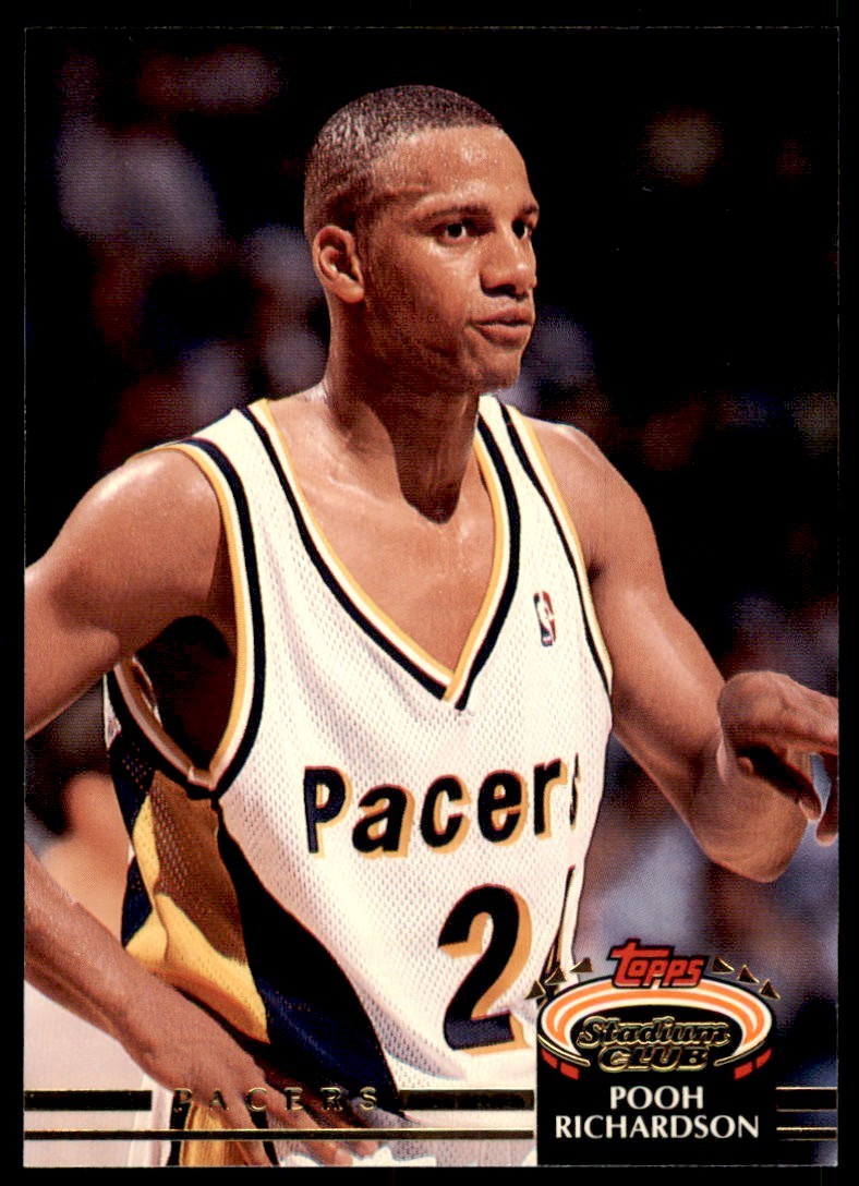 1992-93 Stadium Club Pooh Richardson Indiana Pacers #318