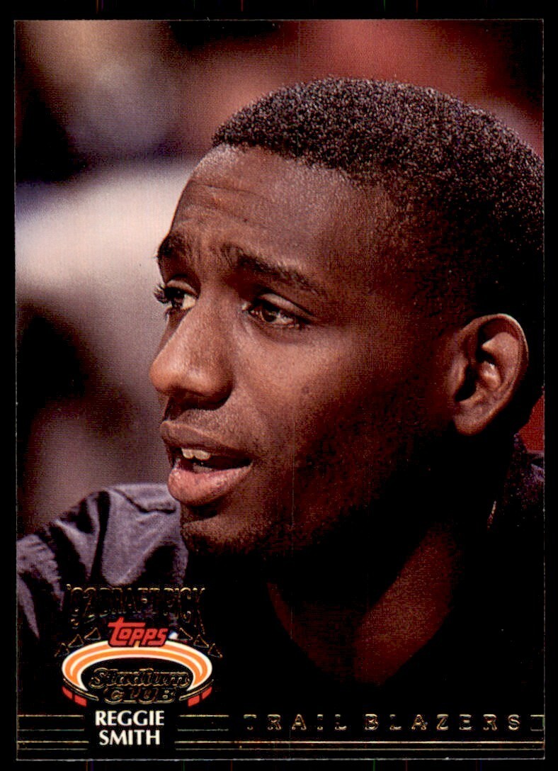 1992-93 Stadium Club Reggie Smith Basketball Cards #329