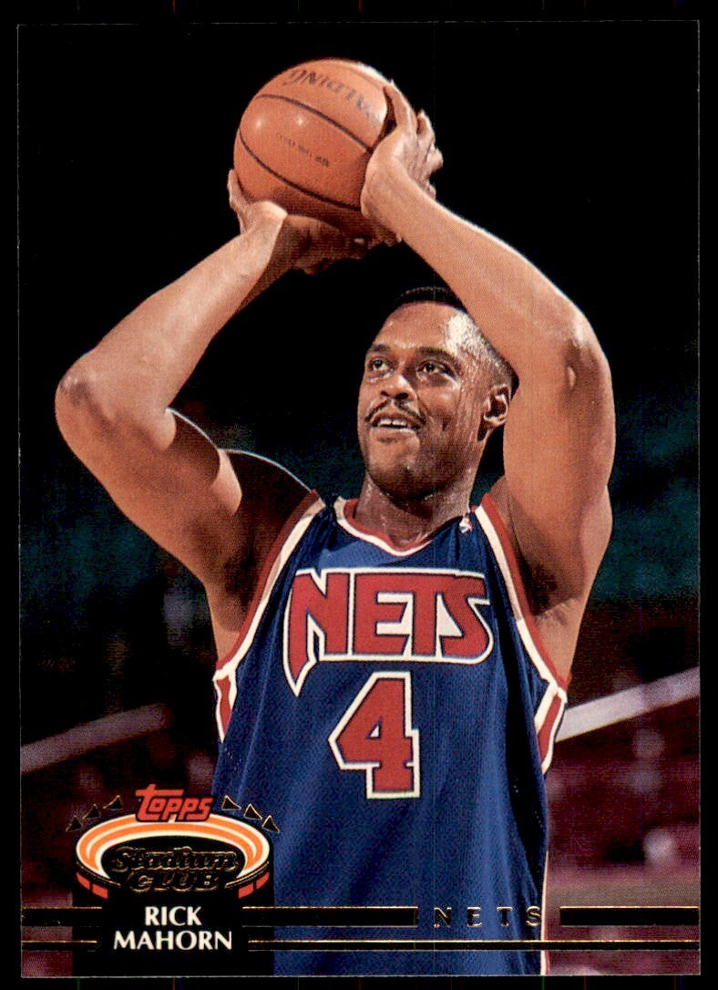 1992-93 Stadium Club Rick Mahorn Basketball Cards #324