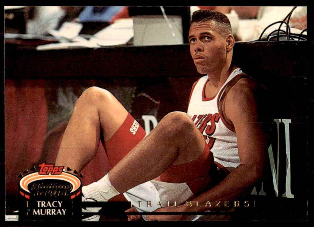 1992-93 Stadium Club Tracy Murray Basketball Cards #224