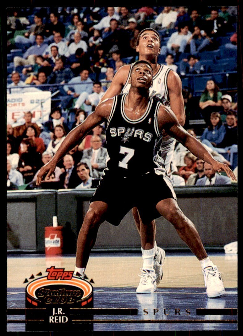 1992-93 Stadium Club J.R. Reid Basketball Cards #355