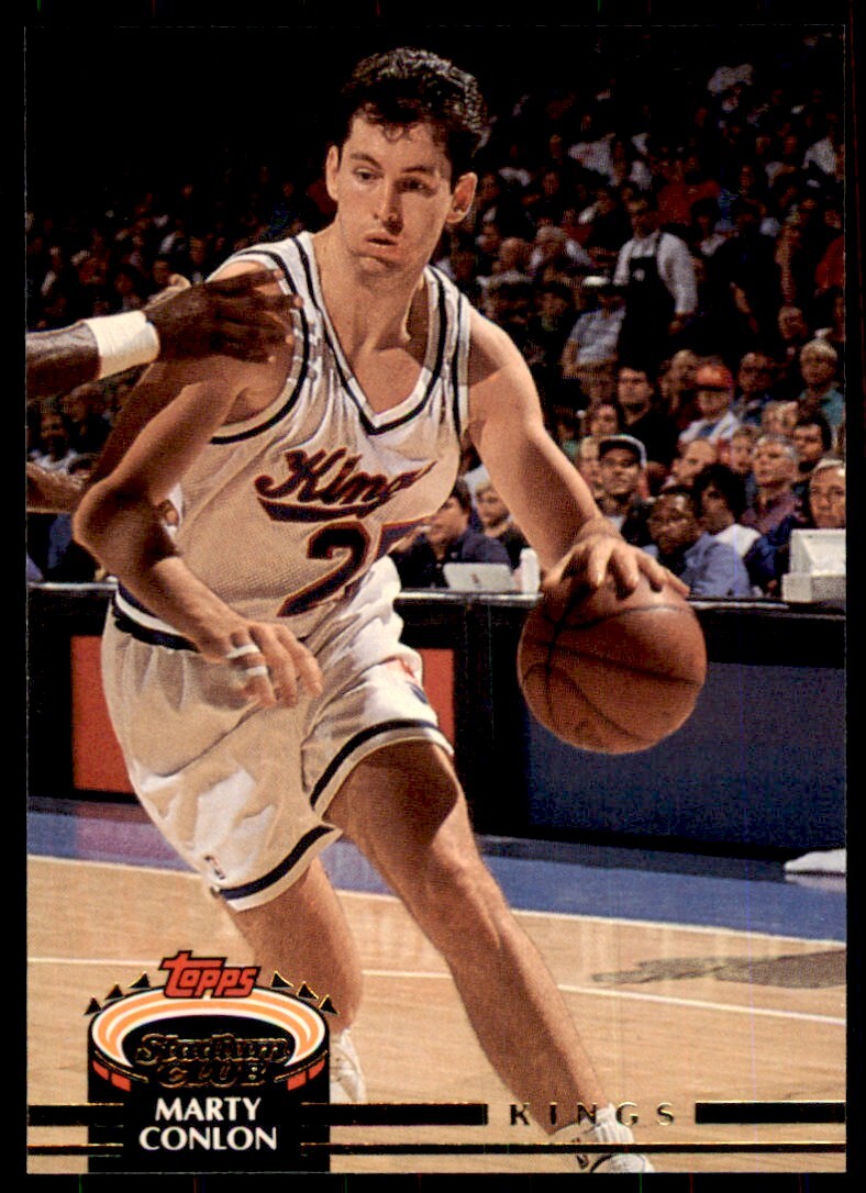 1992-93 Stadium Club Marty Conlon Basketball Cards #370