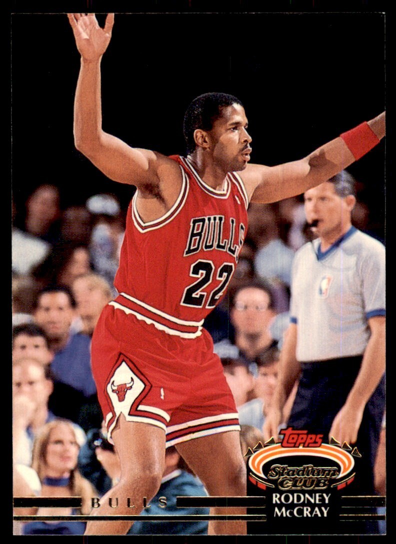 1992-93 Stadium Club Rodney McCray Basketball Cards #212