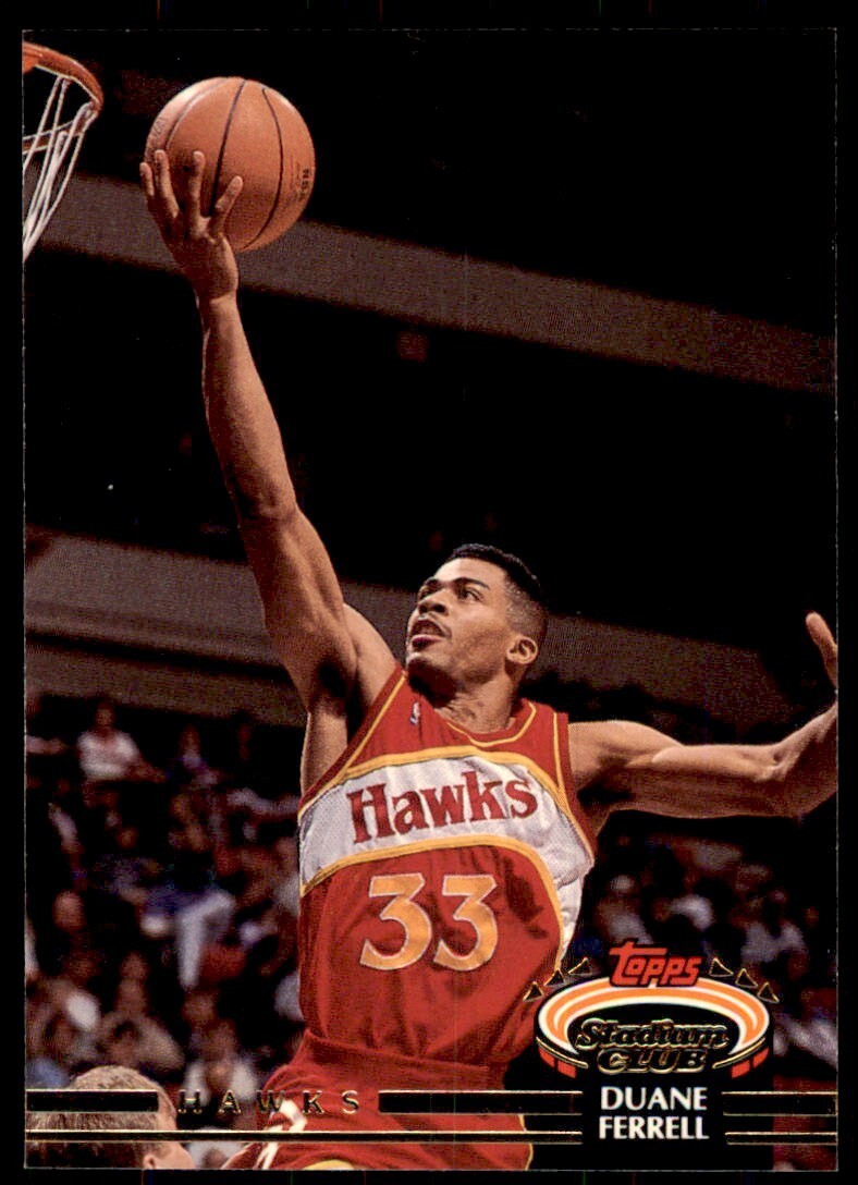 1992-93 Stadium Club Duane Ferrell Basketball Cards #249