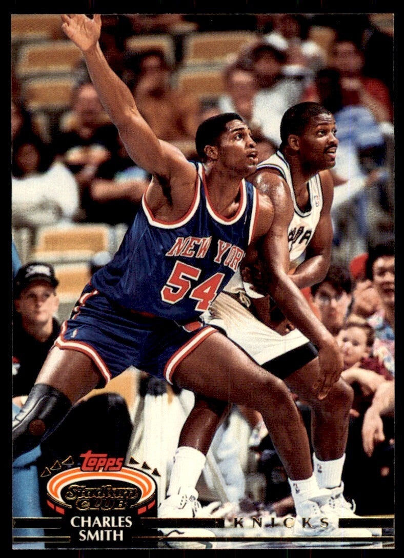 1992-93 Stadium Club Charles Smith Basketball Cards #214