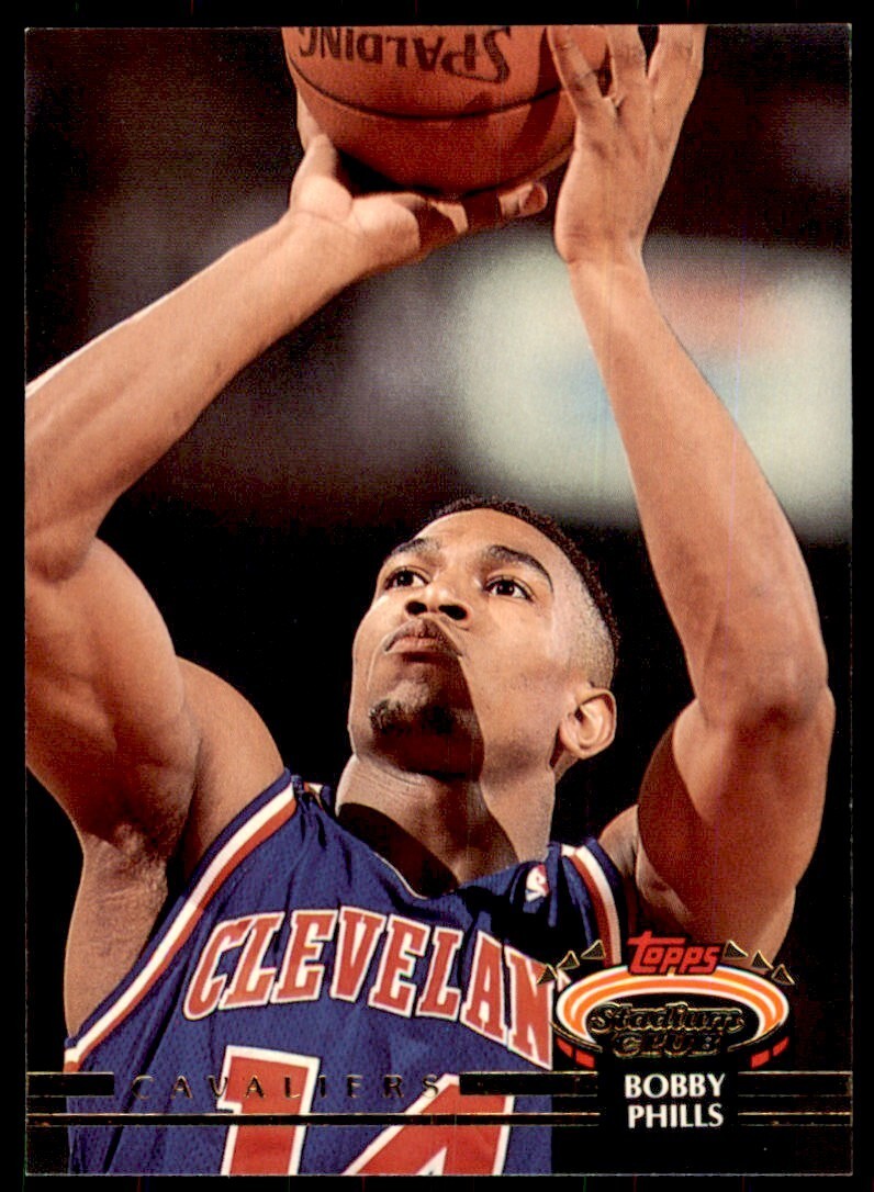 1992-93 Stadium Club Bobby Phills Basketball Cards #257