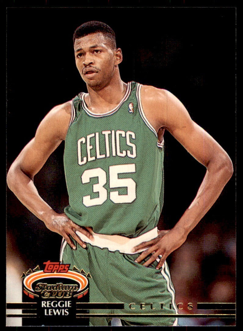1992-93 Stadium Club Reggie Lewis Basketball Cards #270
