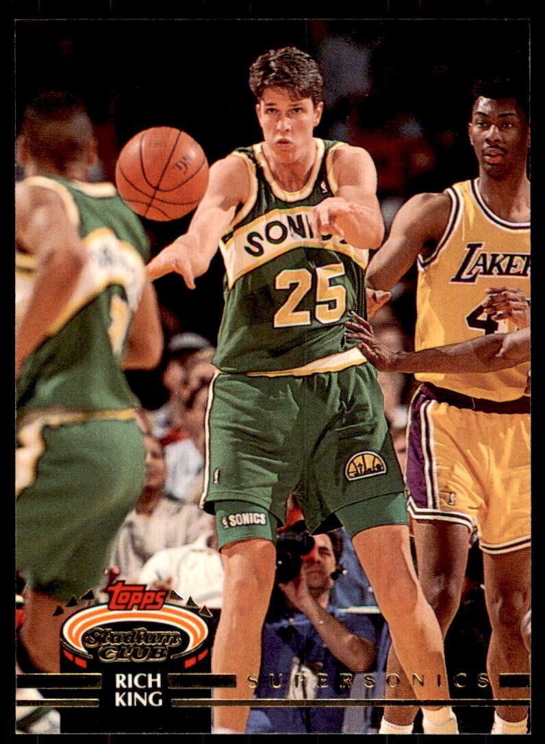 1992-93 Stadium Club Rich King Basketball Cards #275