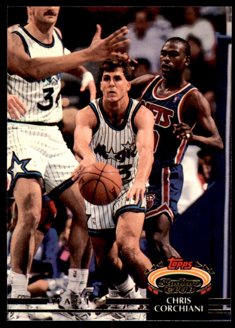 1992-93 Stadium Club Chris Corchiani Orlando Magic #183